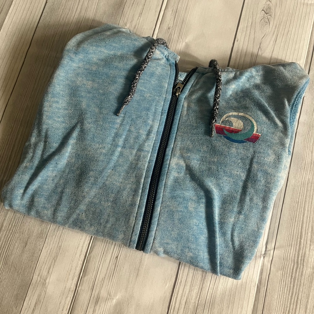 Vintage Roxy Y2K zip-up Hoodie Lightweight size XS - Picture 8 of 9